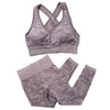 3Pcs Yoga Set Sport Suits Gym Wear Seamless Sportswear Workout Leggings Sports Bra Long Sleeves Crop Tops Fitness Clothing | Vimost Shop.