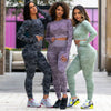 3Pcs Yoga Set Sport Suits Gym Wear Seamless Sportswear Workout Leggings Sports Bra Long Sleeves Crop Tops Fitness Clothing | Vimost Shop.
