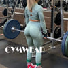 3Pcs Yoga Set Sport Suits Gym Wear Seamless Sportswear Workout Leggings Sports Bra Long Sleeves Crop Tops Fitness Clothing | Vimost Shop.