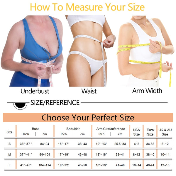 Weight Loss Arm Shaper Slimming Fat Buster Compression Sleeves Upper Arm Wrap Band Slimmer Humpback Posture Correction Tank Tops | Vimost Shop.