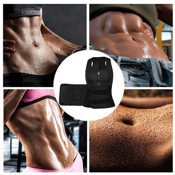 Women Slimming Body Shaper Waist Trainer Vest Compression Shirts Weight Loss Corset Sweat Sauna Suit Workout Tank Tops Shapewear | Vimost Shop.