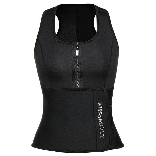 Women Slimming Body Shaper Waist Trainer Vest Compression Shirts Weight Loss Corset Sweat Sauna Suit Workout Tank Tops Shapewear | Vimost Shop.