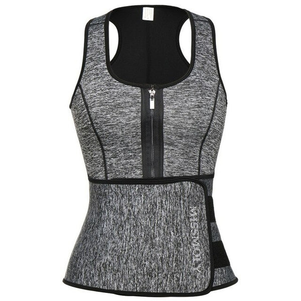Women Slimming Body Shaper Waist Trainer Vest Compression Shirts Weight Loss Corset Sweat Sauna Suit Workout Tank Tops Shapewear | Vimost Shop.