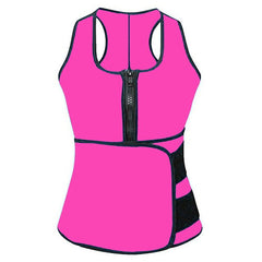 Women Slimming Body Shaper Waist Trainer Vest Compression Shirts Weight Loss Corset Sweat Sauna Suit Workout Tank Tops Shapewear