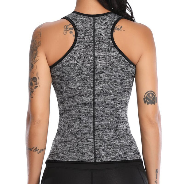 Women Slimming Body Shaper Waist Trainer Vest Compression Shirts Weight Loss Corset Sweat Sauna Suit Workout Tank Tops Shapewear | Vimost Shop.