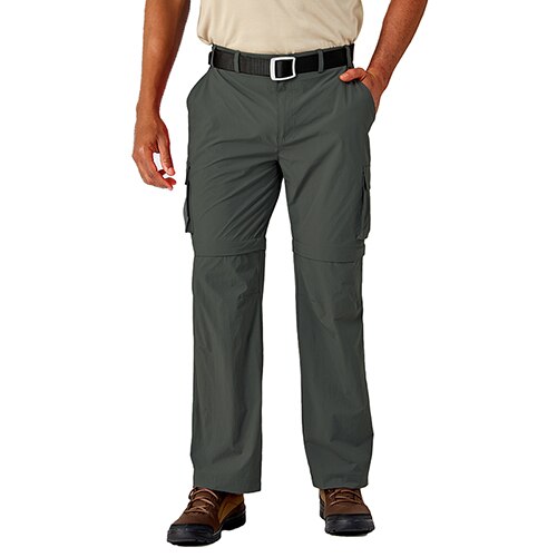 Summer Pants Men Convertible Pants Lightweight Quick Dry Cargo Work Hike Trousers Man Casual Straight Pants Elastic | Vimost Shop.