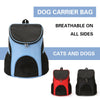 Portable Pet Carrier Bag Breathable Mesh Double Shoulder Front Backpack For Puppy Cats Foldable Outdoor Backpack Pets Supplies | Vimost Shop.