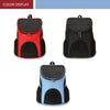 Portable Pet Carrier Bag Breathable Mesh Double Shoulder Front Backpack For Puppy Cats Foldable Outdoor Backpack Pets Supplies | Vimost Shop.
