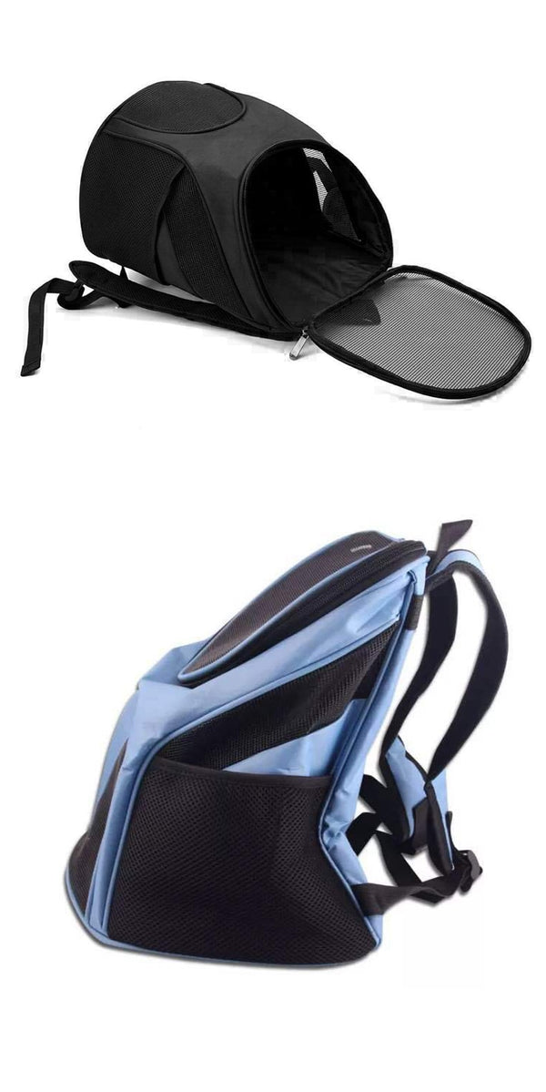 Portable Pet Carrier Bag Breathable Mesh Double Shoulder Front Backpack For Puppy Cats Foldable Outdoor Backpack Pets Supplies | Vimost Shop.