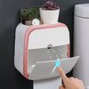 Waterproof Toilet Tissue Box Wall Mount Double Layer Roll Paper Holder Storage Box Drawer Toilet Paper Tray Bathroom Accessories | Vimost Shop.
