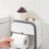 Waterproof Toilet Tissue Box Wall Mount Double Layer Roll Paper Holder Storage Box Drawer Toilet Paper Tray Bathroom Accessories | Vimost Shop.