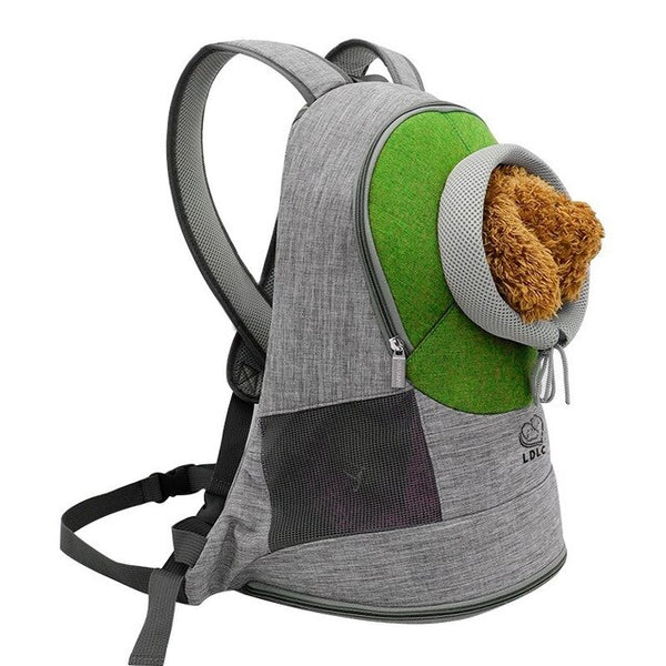 Portable Dog Carrier Bag Double Shoulder Backpack Breathable Mesh Handbag Outdoor Travel Front Bags for Puppy Cats Pet Supplies | Vimost Shop.