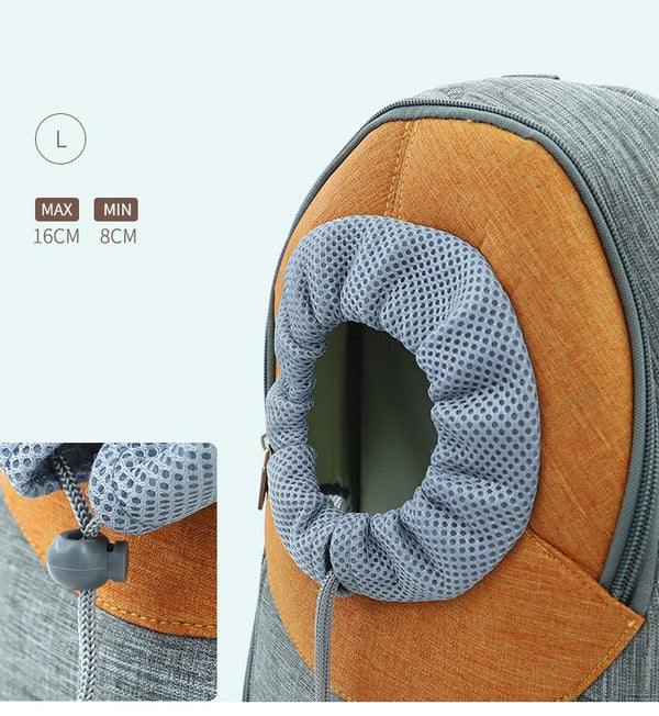Portable Dog Carrier Bag Double Shoulder Backpack Breathable Mesh Handbag Outdoor Travel Front Bags for Puppy Cats Pet Supplies | Vimost Shop.