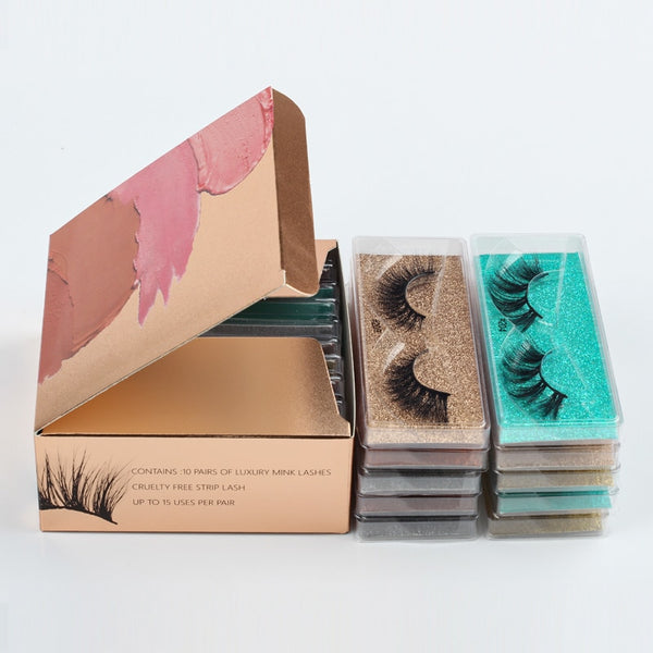Eye Lashes Wholesale 5/30/50/100pcs 6D Mink Lashes Natural False Eyelashes Long Set Faux Cils Bulk Makeup Wholesale Eyelashes | Vimost Shop.