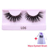 30 Pairs Wholesale 25mm Mink Eyelashes Cruelty Free Dramatic False Lashes Fluffy Long Eye Lash Eyelash Brush In Bulk | Vimost Shop.