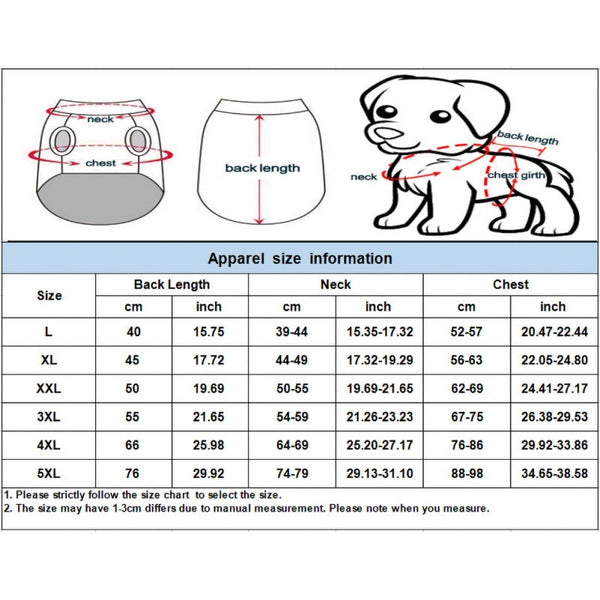 Winter Warm Dog Clothes Waterproof Pet Vest Jacket Coat For Small Medium Large Dogs Pug Chihuahua Ropa Para Perros | Vimost Shop.