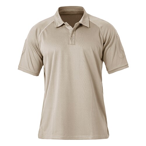 Summer Polo Shirts Men's Lightweight Botton Casual Golf Polos Breathable Military Tactical Polos Pullover Hike Clothing | Vimost Shop.