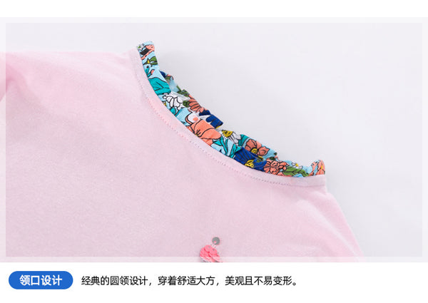 High Quality Girls Dress Long Sleeve Pink Kids Clothes for Girls Sequined Butterfly Floral Children Princess Dresses Spring Fall | Vimost Shop.