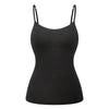 Women's Cotton Camisole with Shelf Bra Adjustable Spaghetti Strap Tank Top Cami Tanks 2/3 Packs Shapewear Body Shaper | Vimost Shop.