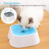 1.5L Pet Drinking Water Bowl Floating Non-Wetting Mouth Dog Cat Bowl Without Spill Drink Water Dispenser ABS Plastic Dogs Feeder | Vimost Shop.