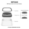 1.5L Pet Drinking Water Bowl Floating Non-Wetting Mouth Dog Cat Bowl Without Spill Drink Water Dispenser ABS Plastic Dogs Feeder | Vimost Shop.