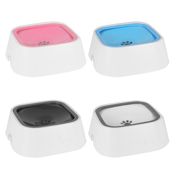 1.5L Pet Drinking Water Bowl Floating Non-Wetting Mouth Dog Cat Bowl Without Spill Drink Water Dispenser ABS Plastic Dogs Feeder | Vimost Shop.