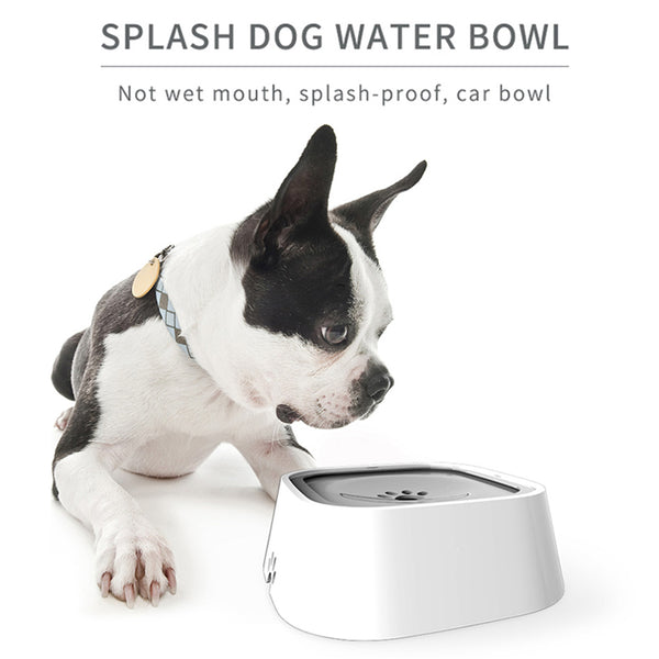 1.5L Pet Drinking Water Bowl Floating Non-Wetting Mouth Dog Cat Bowl Without Spill Drink Water Dispenser ABS Plastic Dogs Feeder | Vimost Shop.