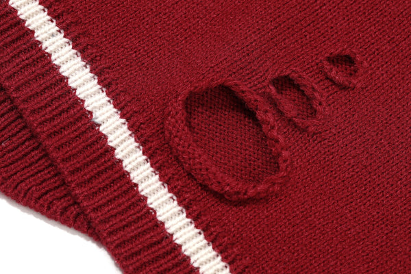 Monkey King Embroidery Casual Knit Pullover Sweaters Women,Spring Drop Shoulder Sleeve Ladies Daily Warm Tops
