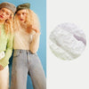 Solid Pure Contrast Lace Casual Chiffon Blouse Women,Spring Full Sleeve Full Sleeve Female,Basic Daily Vintage Top