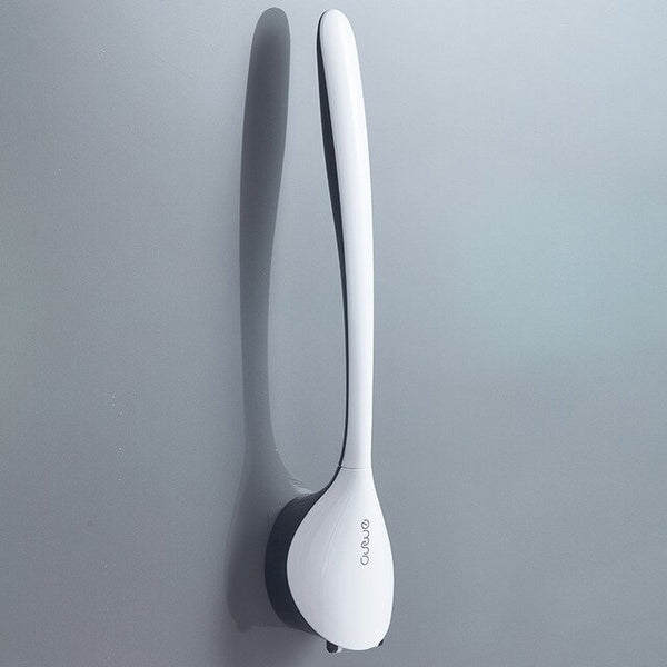 Toilet Brush Silicone  Holder Wall-mount Toilet Brush Set For Bathroom WC Cleaning Tools Corner Cleaning Bathroom Set | Vimost Shop.