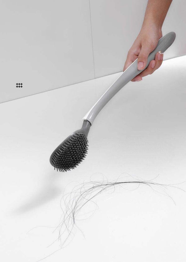 Toilet Brush Silicone  Holder Wall-mount Toilet Brush Set For Bathroom WC Cleaning Tools Corner Cleaning Bathroom Set | Vimost Shop.