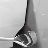 Toilet Brush Silicone  Holder Wall-mount Toilet Brush Set For Bathroom WC Cleaning Tools Corner Cleaning Bathroom Set | Vimost Shop.