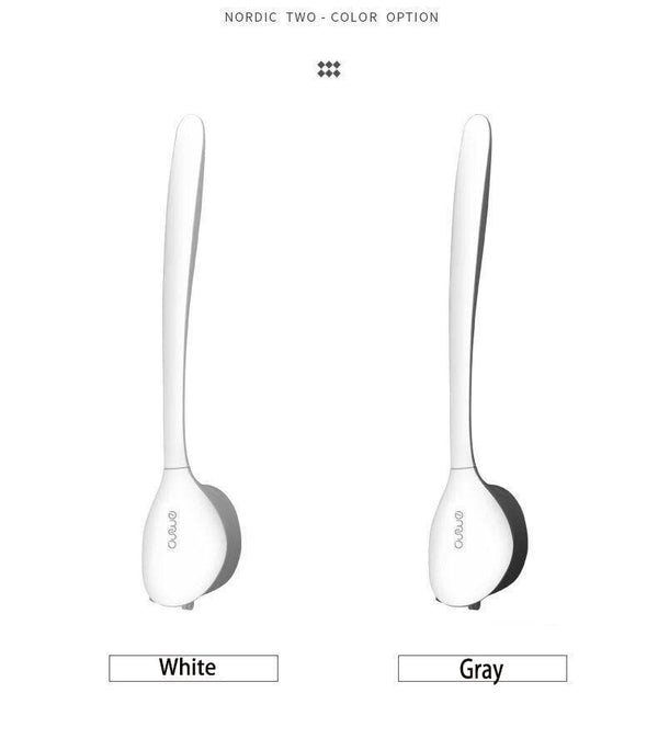 Toilet Brush Silicone  Holder Wall-mount Toilet Brush Set For Bathroom WC Cleaning Tools Corner Cleaning Bathroom Set | Vimost Shop.