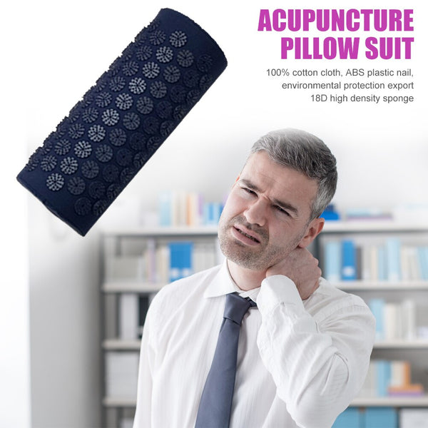 Professional Acupuncture Massage Cushion with Pillow Relieve Body Pain Stress Yoga Mat Set for Neck Waist Back Massage | Vimost Shop.