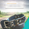 Pet Dog Collar Durable Leather Neck Strap Soft PU Leather Necklace Personalized Adjustable Collars for Large Dogs Pet Supplies | Vimost Shop.