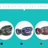 Pet Dog Collar Durable Leather Neck Strap Soft PU Leather Necklace Personalized Adjustable Collars for Large Dogs Pet Supplies | Vimost Shop.