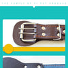 Pet Dog Collar Durable Leather Neck Strap Soft PU Leather Necklace Personalized Adjustable Collars for Large Dogs Pet Supplies | Vimost Shop.