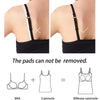 Women's Cotton Camisole with Shelf Bra Adjustable Spaghetti Strap Tank Top Cami Tanks 2/3 Packs Shapewear Body Shaper | Vimost Shop.