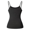 Women's Cotton Camisole with Shelf Bra Adjustable Spaghetti Strap Tank Top Cami Tanks 2/3 Packs Shapewear Body Shaper | Vimost Shop.