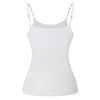 Women's Cotton Camisole with Shelf Bra Adjustable Spaghetti Strap Tank Top Cami Tanks 2/3 Packs Shapewear Body Shaper | Vimost Shop.