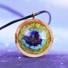 Orgon Necklace Natural Crystal Energy Orgonite Pendant Woman Charm Yoga Meditation Healing Chakra Jewelry For Love