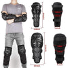 Patella Protectors Sports Safety Kneepads 4pcs/Set Motorcycle Knee Elbow Pads Guards Outdoor Cycling Racing Safety Gear | Vimost Shop.