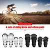 Patella Protectors Sports Safety Kneepads 4pcs/Set Motorcycle Knee Elbow Pads Guards Outdoor Cycling Racing Safety Gear | Vimost Shop.