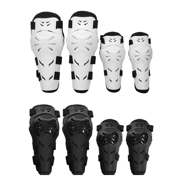 Patella Protectors Sports Safety Kneepads 4pcs/Set Motorcycle Knee Elbow Pads Guards Outdoor Cycling Racing Safety Gear | Vimost Shop.
