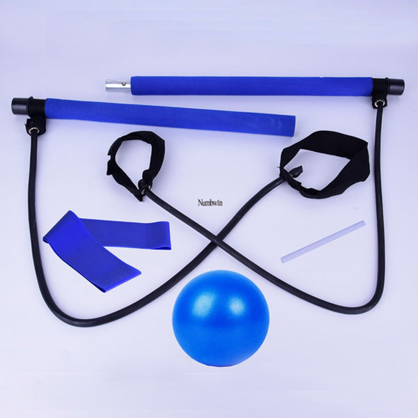 Yoga Resistance Bands Elastic Muscle Training Workout Pilates Equipment for Working-out Comfortable Decoration | Vimost Shop.