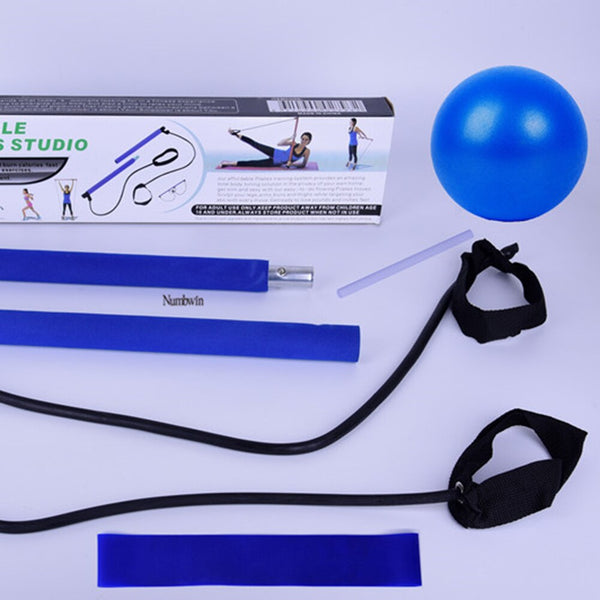 Yoga Resistance Bands Elastic Muscle Training Workout Pilates Equipment for Working-out Comfortable Decoration | Vimost Shop.