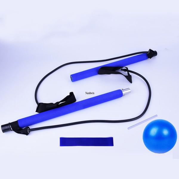 Yoga Resistance Bands Elastic Muscle Training Workout Pilates Equipment for Working-out Comfortable Decoration | Vimost Shop.