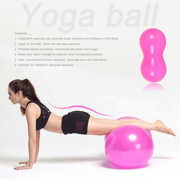 Peanut Massage Ball Fascia Yoga Body Fitness Relieve Pain Massage PVC Equipment for Effective Working-out Accessories | Vimost Shop.