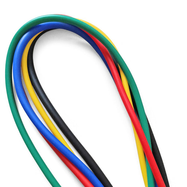Elastic Resistance Band with Bag Door Buckle 11pcs Exercise Pull Rope Ankle Ring Multi-function Equipment for Exercise | Vimost Shop.