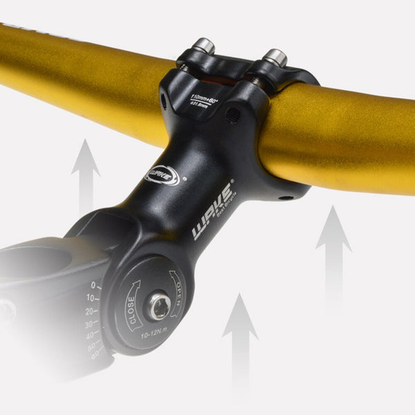 Aluminum Alloy Bike Handlebar Stem Riser Stem Adapter Portable Adjustable MTB Front Fork Waterproof Cycling Elements | Vimost Shop.